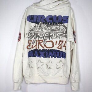 Travis Scott Mens Medium Circus Maximus Tour Concert Tee Utopia Hoodie NEW H843